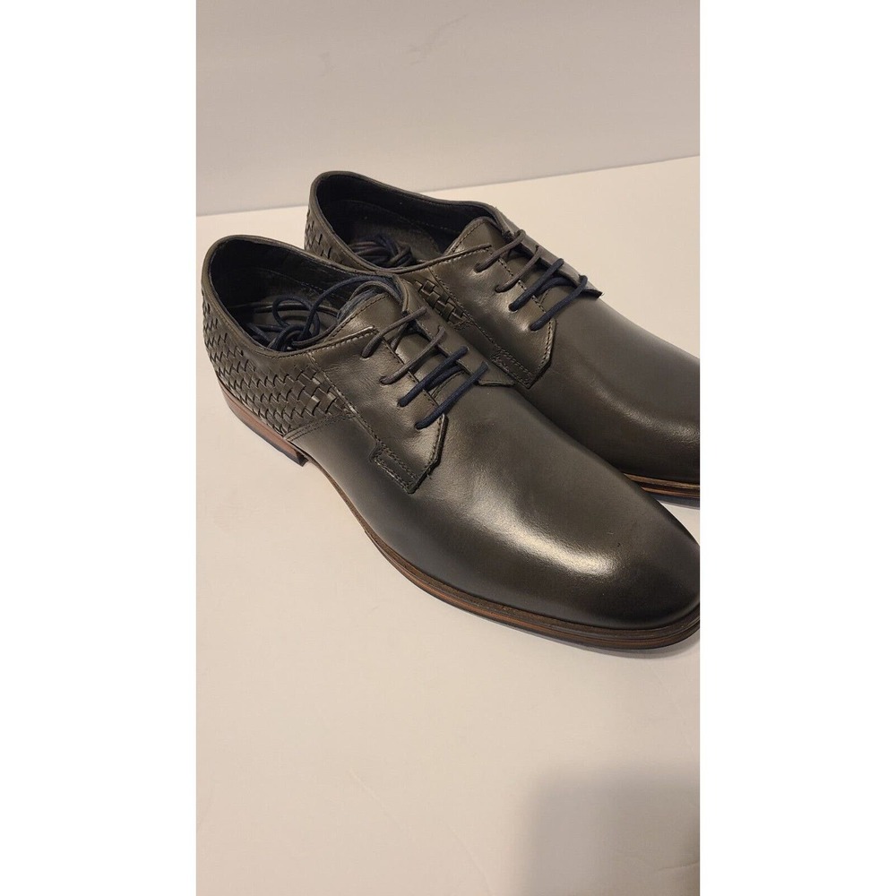 Thomas & Vine Mens‎ Legion Dark Gray Oxfords NEW WOB Size 10